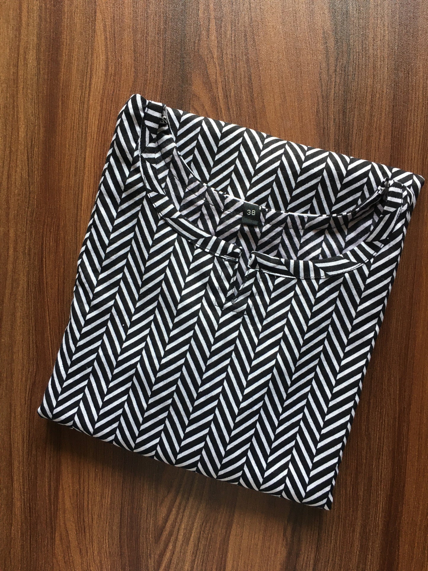 Black CrisCros - Cord Set - Pure Cotton