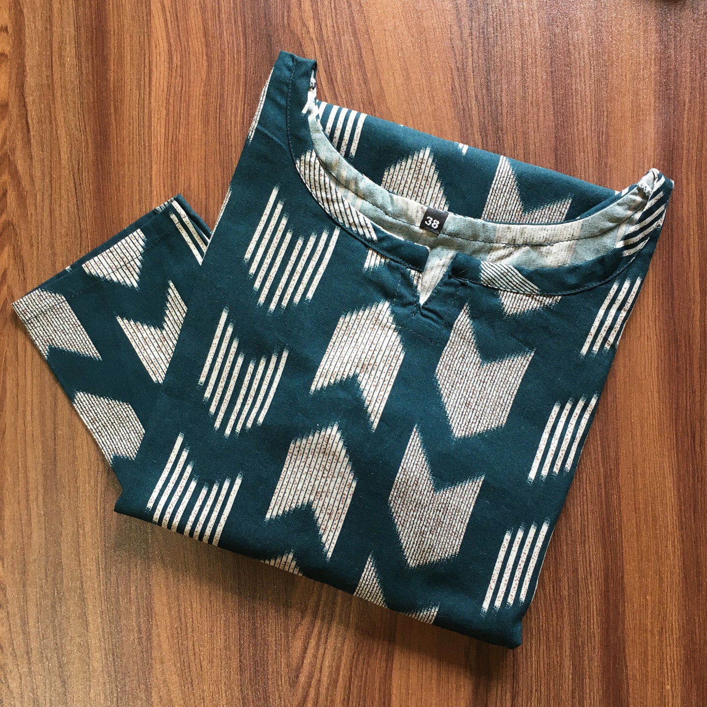 Arrow Peacock Blue - Cord Set - Pure Cotton