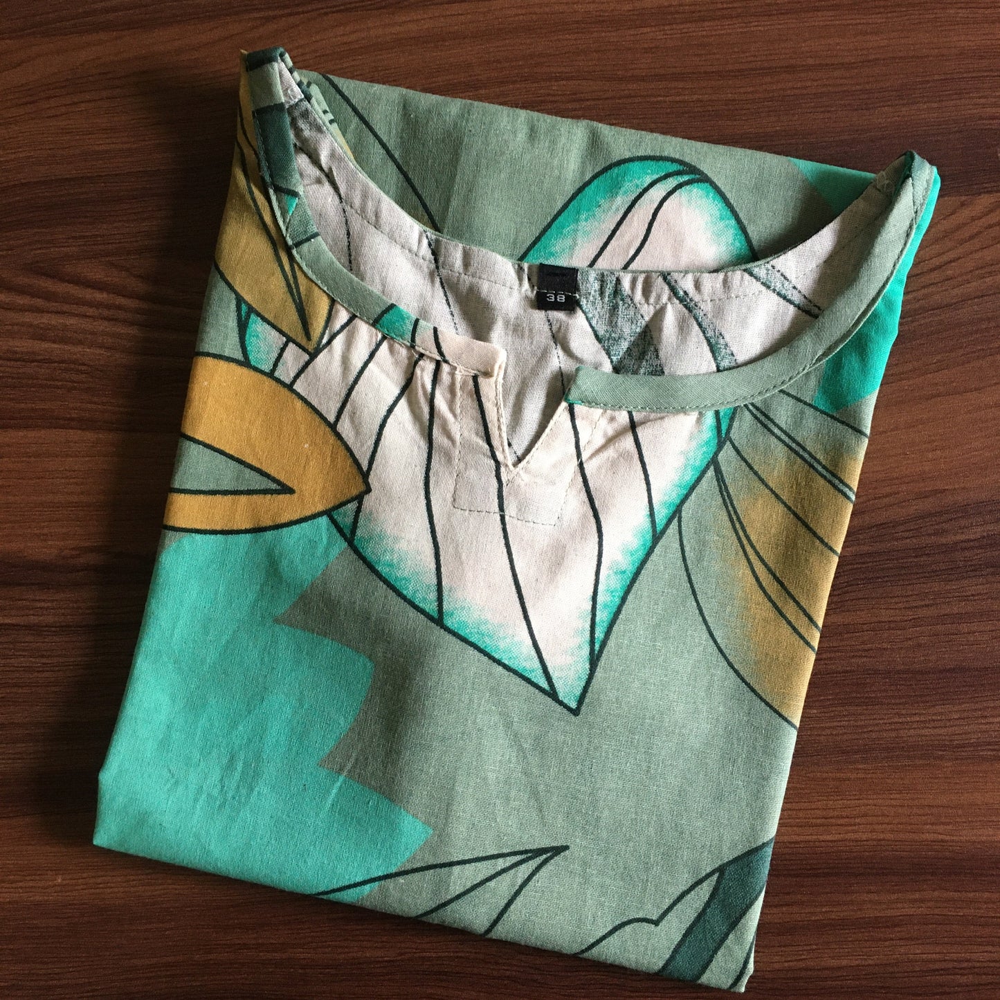 Lotus Leaf - Sea Green - Cord Set - Pure Cotton