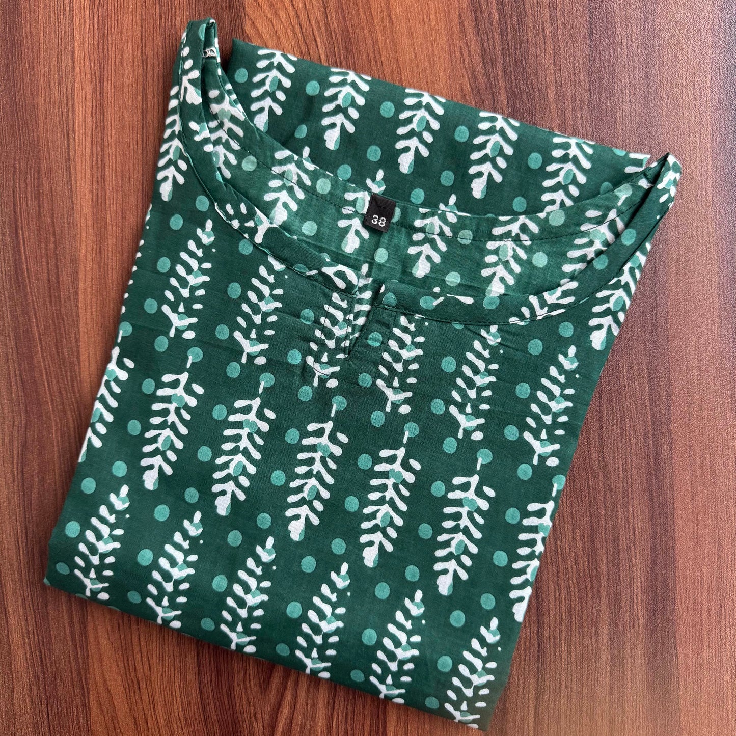 Pine Trees - Green- Cord Set - Pure Cotton