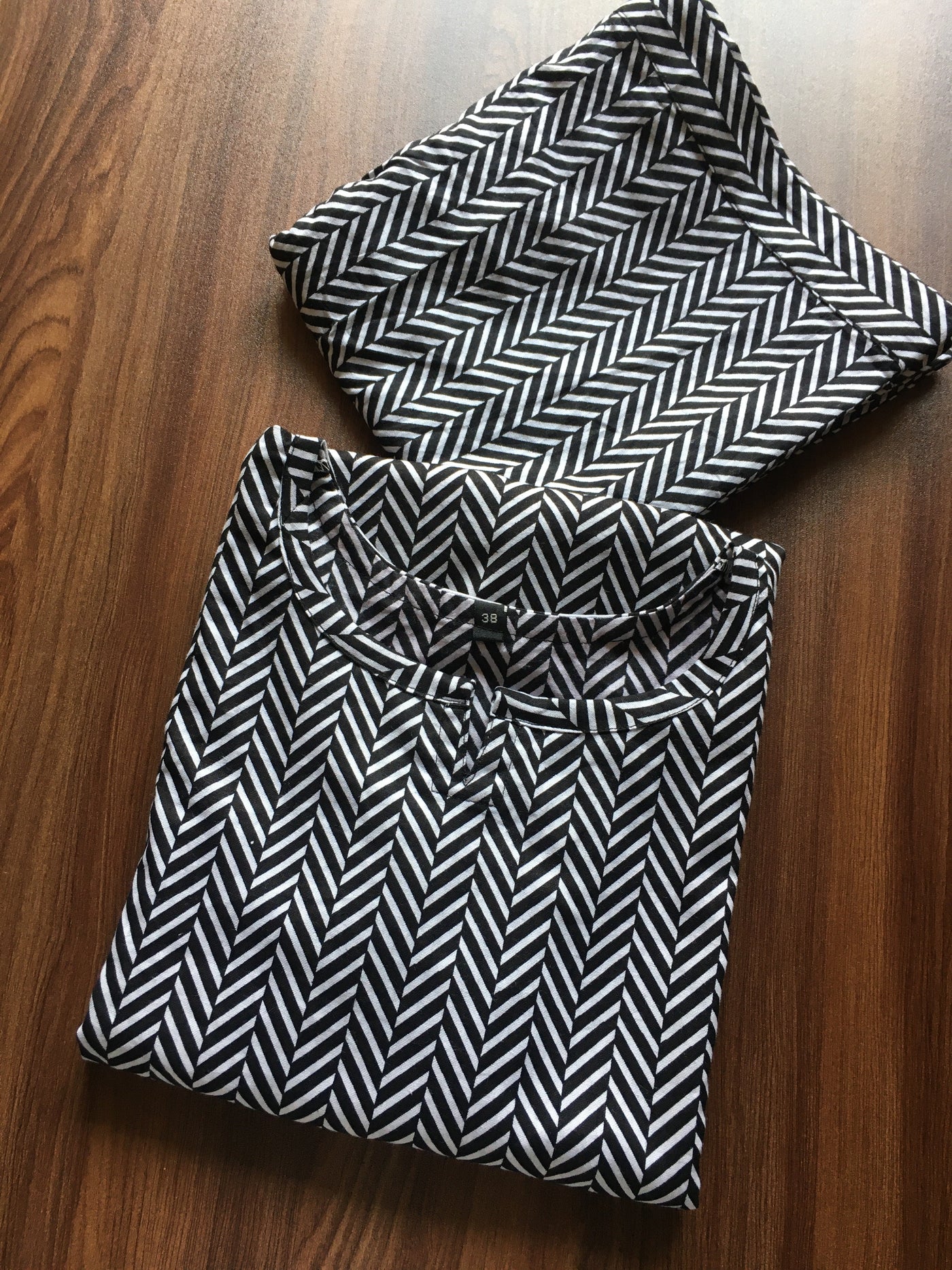 Black CrisCros - Cord Set - Pure Cotton