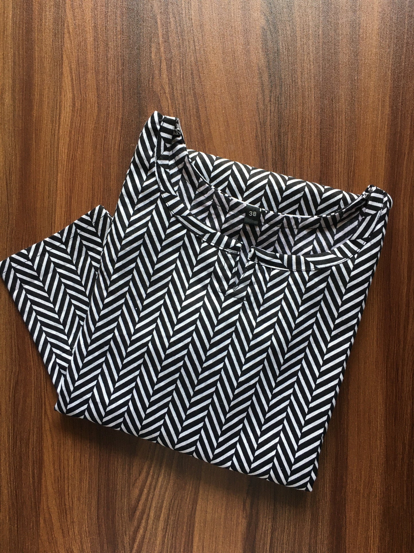 Black CrisCros - Cord Set - Pure Cotton