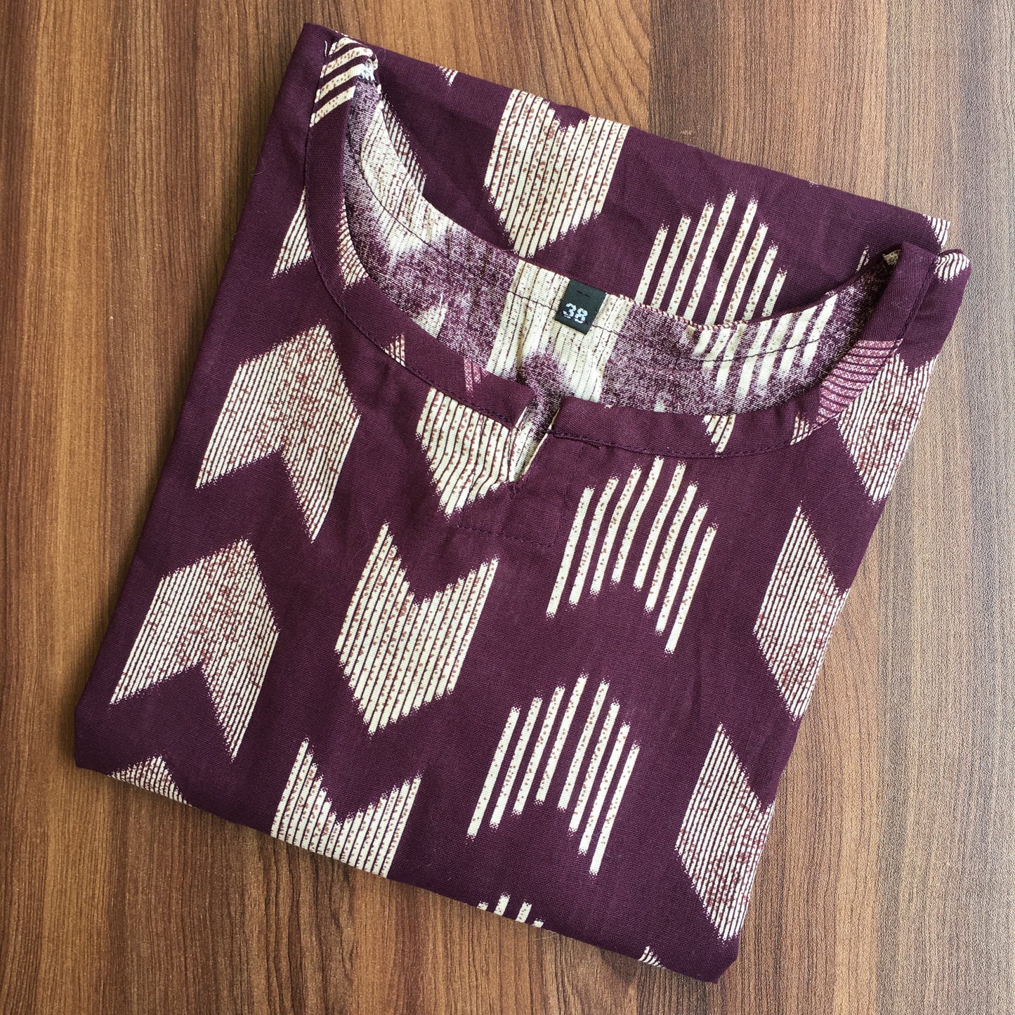 Arrow Purple  - Cord Set - Pure Cotton