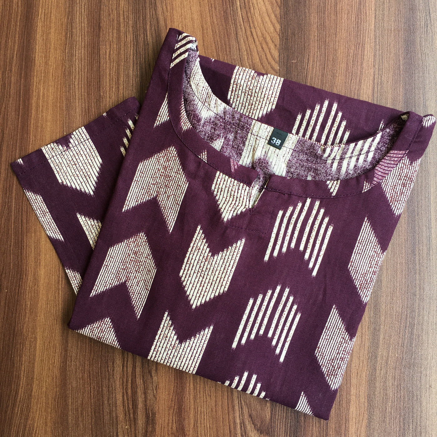 Arrow Purple  - Cord Set - Pure Cotton