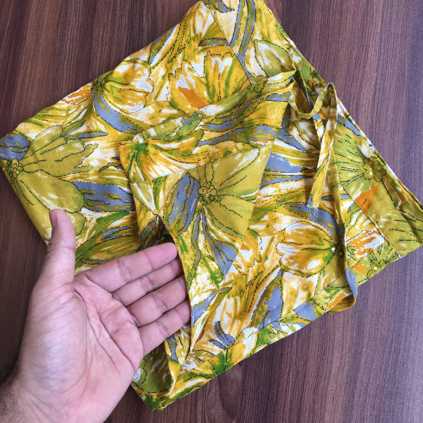 Floral Lemon Green - Cord Set - Soft Rayon