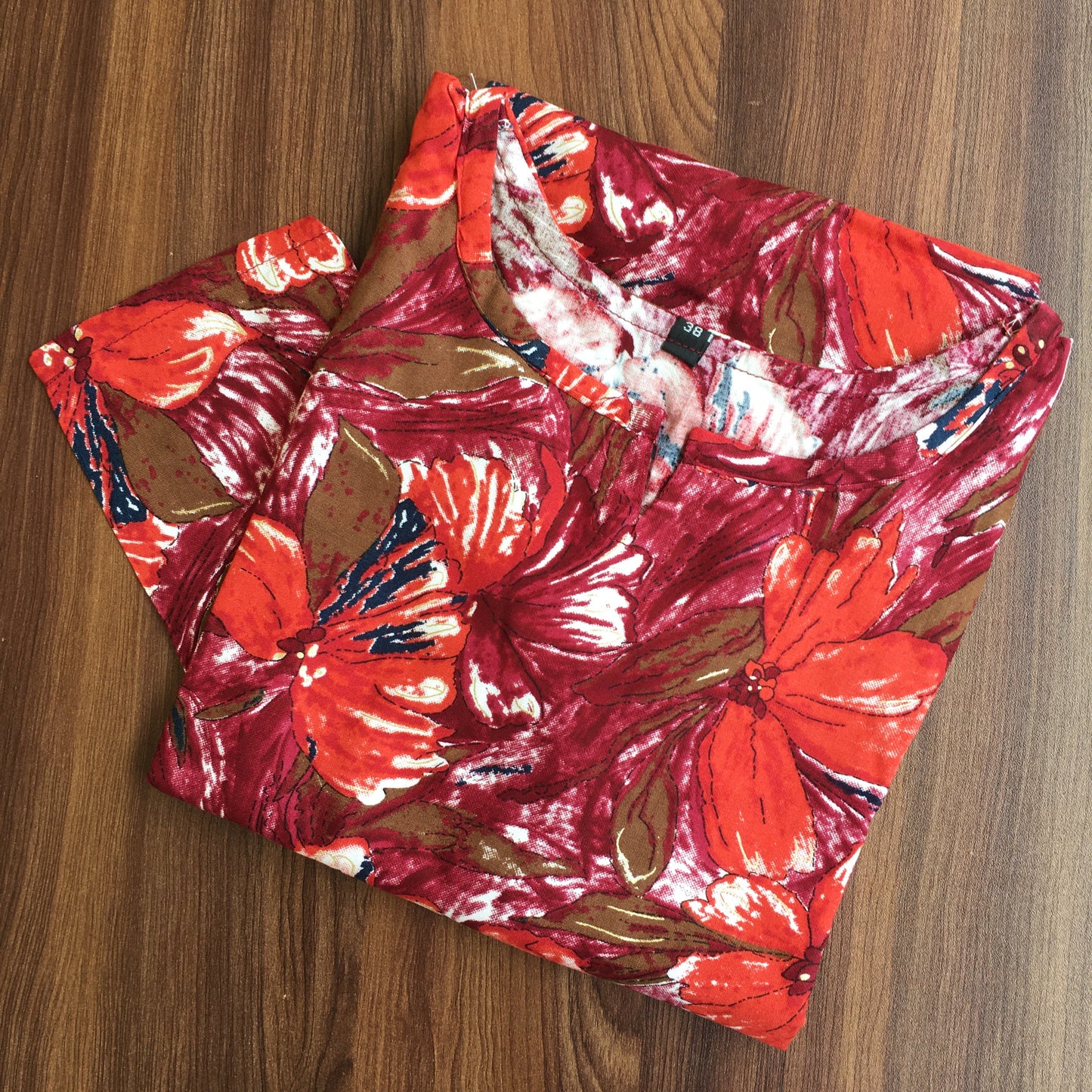 Floral Wine - Cord Set - Soft Rayon