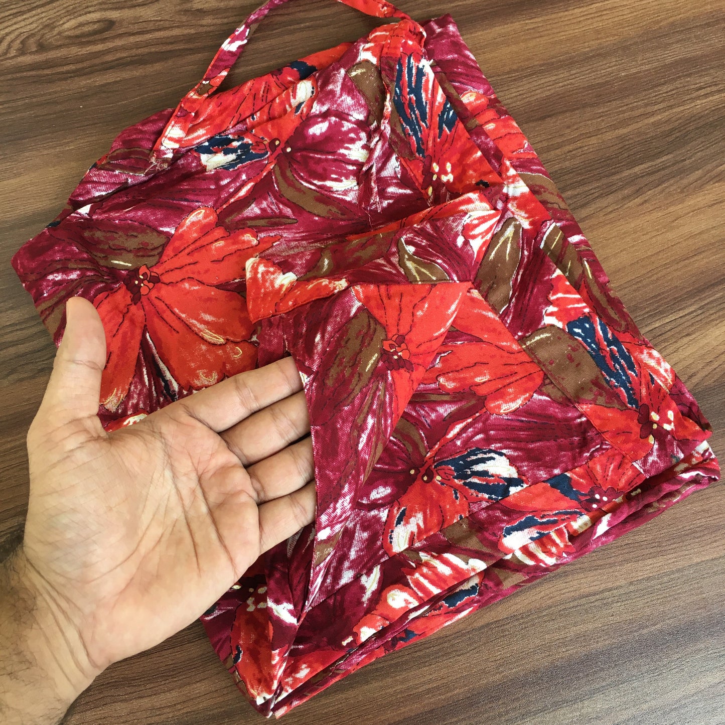 Floral Wine - Cord Set - Soft Rayon