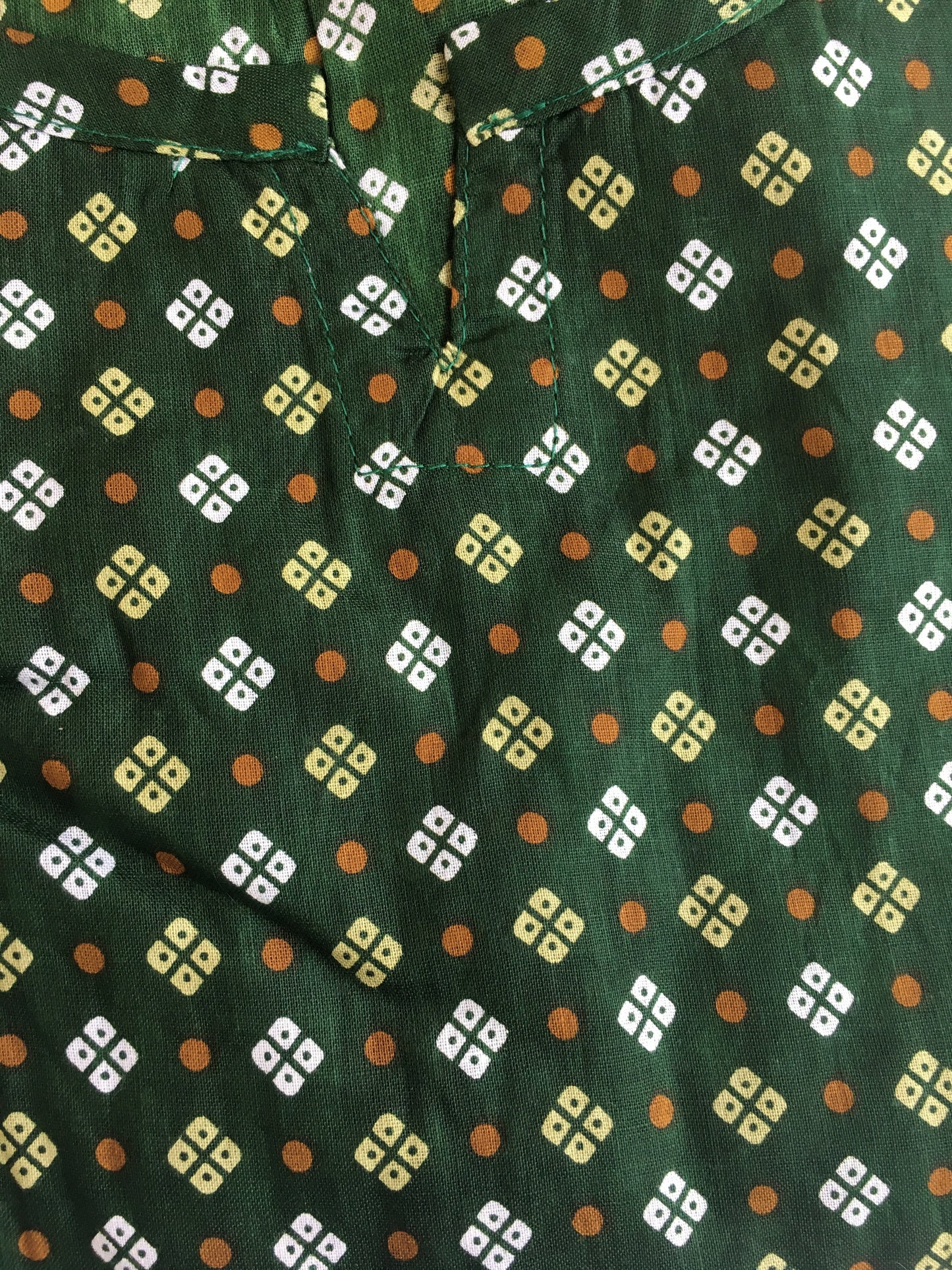 Green Dots Bandhani - Cord Set - Pure Cotton