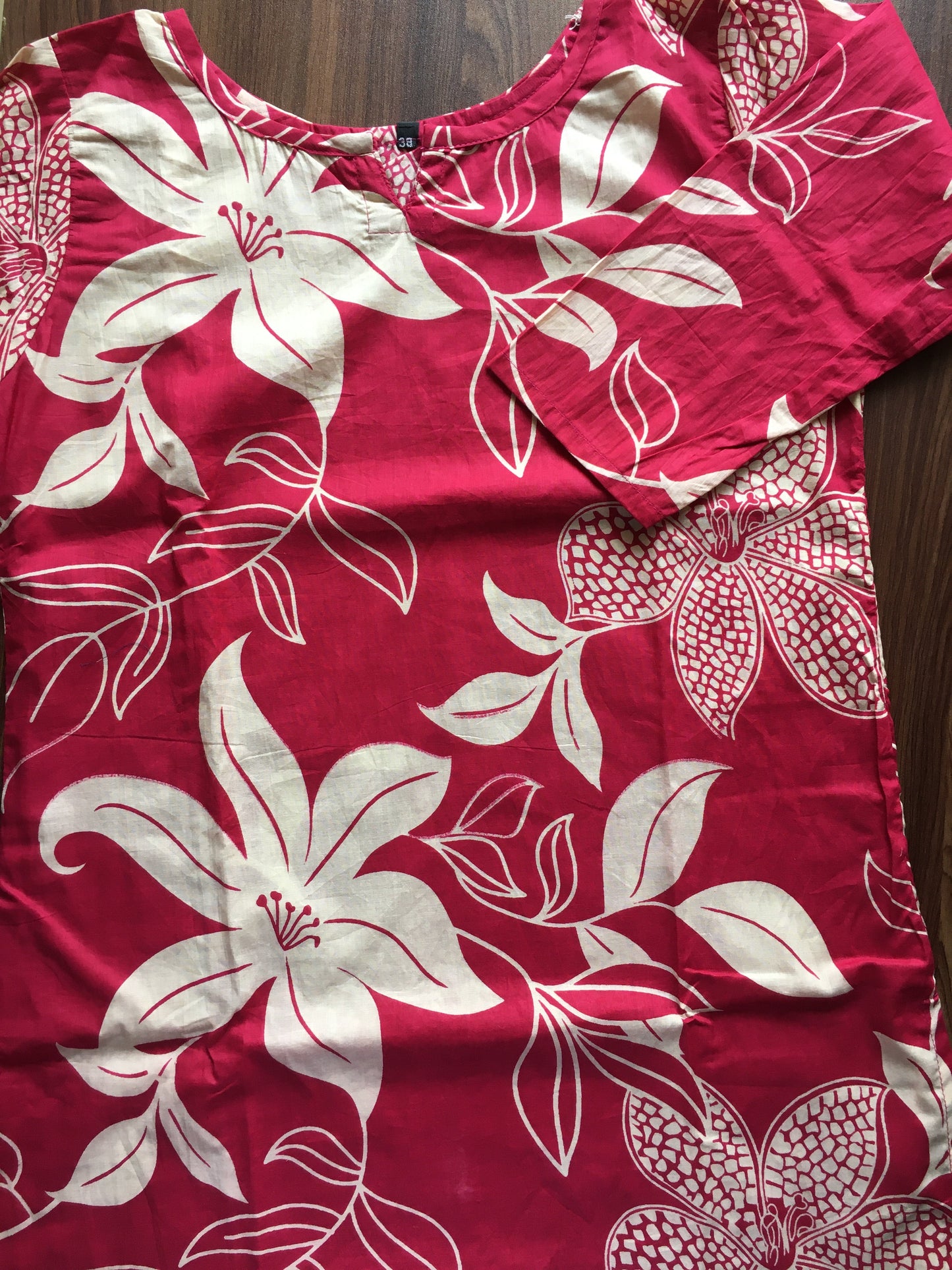 Lily Flower - Pink - Cord Set - Pure Cotton