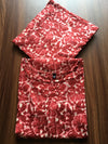 Batik Flower - Red - Cord Set - Pure Cotton