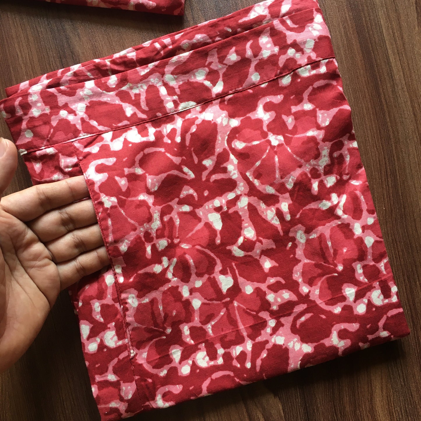 Batik Flower - Red - Cord Set - Pure Cotton